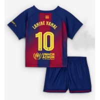 Dres Barcelona Lamine Yamal #10 Domaci za djecu 2025-26 Kratak Rukav (+ kratke hlače)